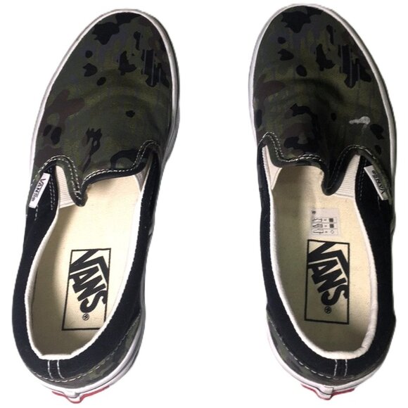 🛑 VANS Classic ➕🆒 SNEAKERS Slip On SHOES Comfort Camo Dress Unisex 💸BUY NOW‼️ - Picture 12 of 16